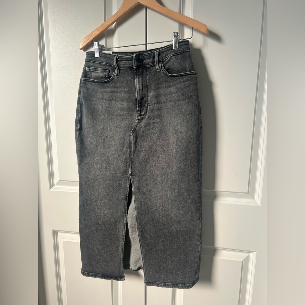 Good American Denim Skirt